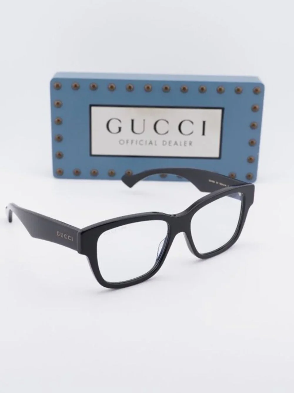 Gucci GG1428S 001 Unisex Square Sunglasses - Black / Photochromic